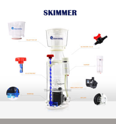 Skimmer tách bọt chuẩn của Aqua